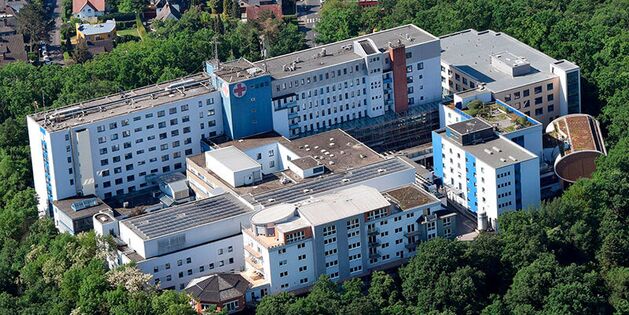 Foto Luftaufnahme St. Vincenz-Krankenhaus Limburg